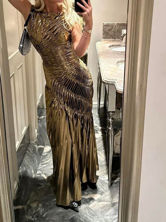 Gold Fossil Dress