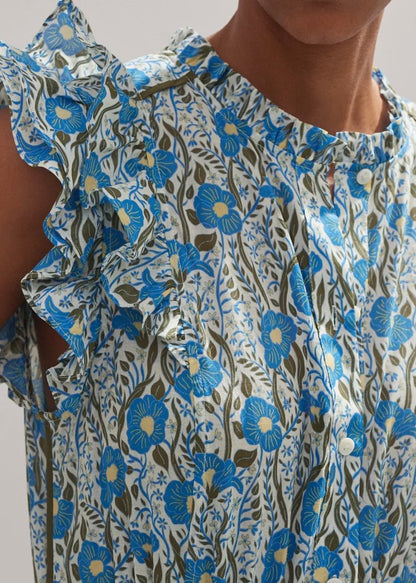 Garden Print Maxi Dress