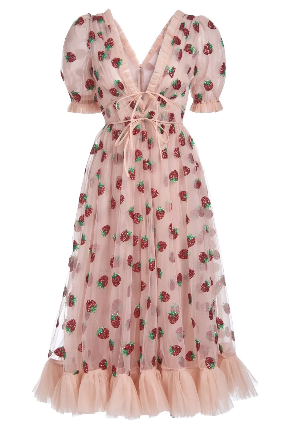 Strawberry Midi Dress