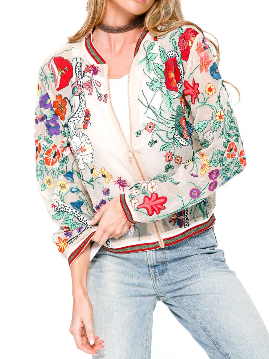 The Unique Flower Jacket