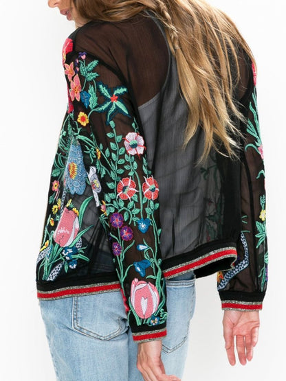 The Unique Flower Jacket